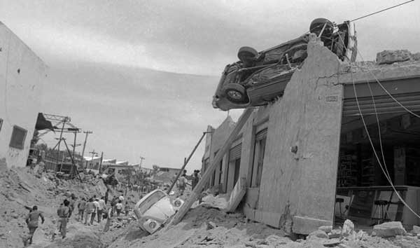 Explosiones del 22 de Abril de 1992 - Zona Guadalajara