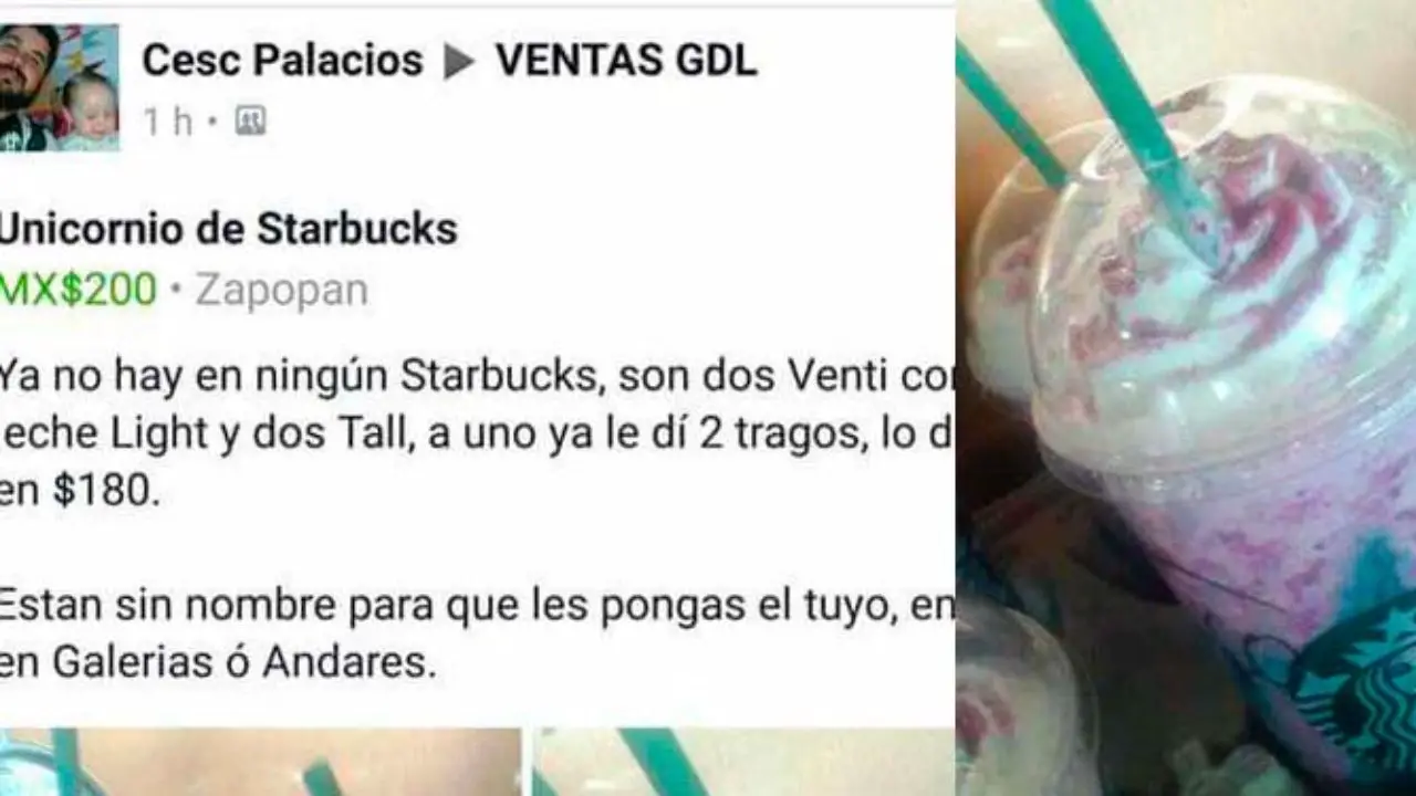 Venden en Zapopan últimos Frappés Unicornio en 200 pesos - Zona Guadalajara